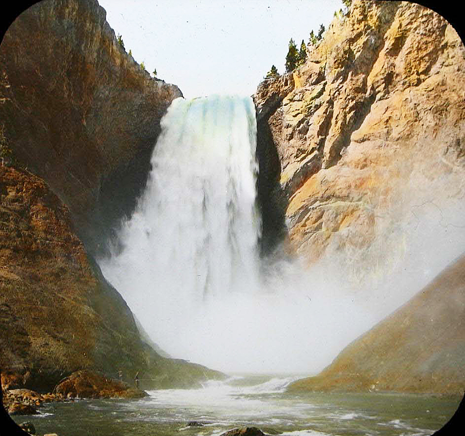 31 Breed, Yellowstone Waterfall, gd.